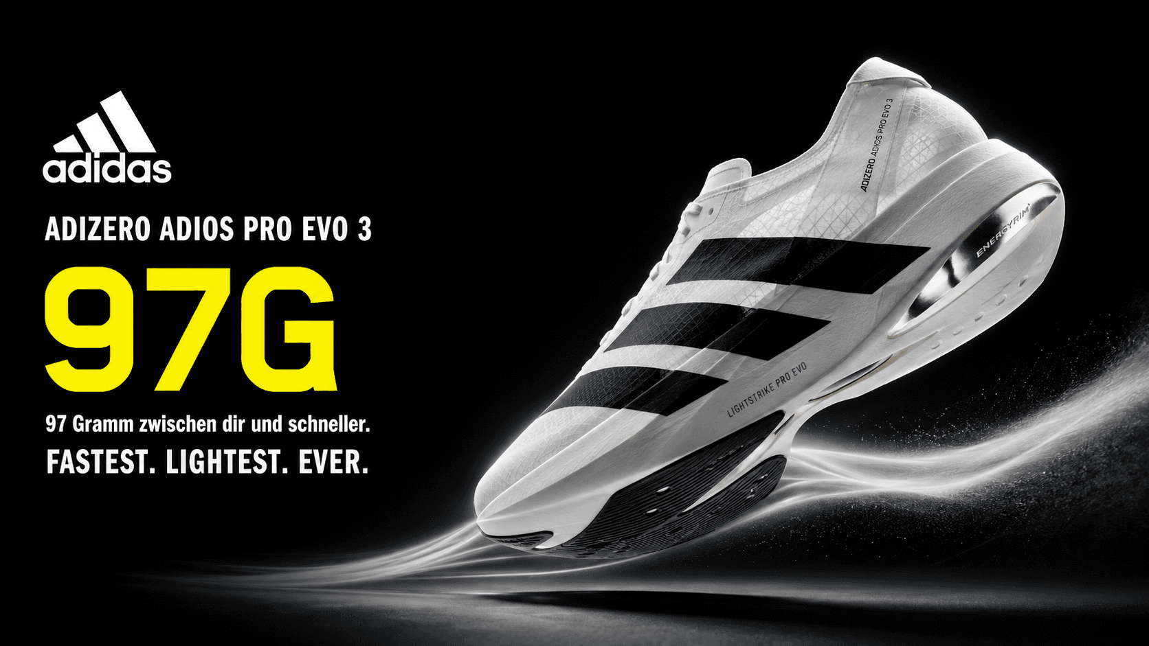 adidas Adizero Adios Pro Evo 3 – Unter 100. Über allem. photo 1